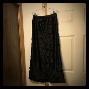 Adrianna Papell Evening Essentials Ruffled Skirt